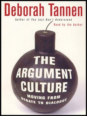 The Argument Culture - Audiobook